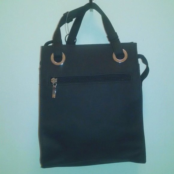 Vintage Rare Cute Backpack purse unique black